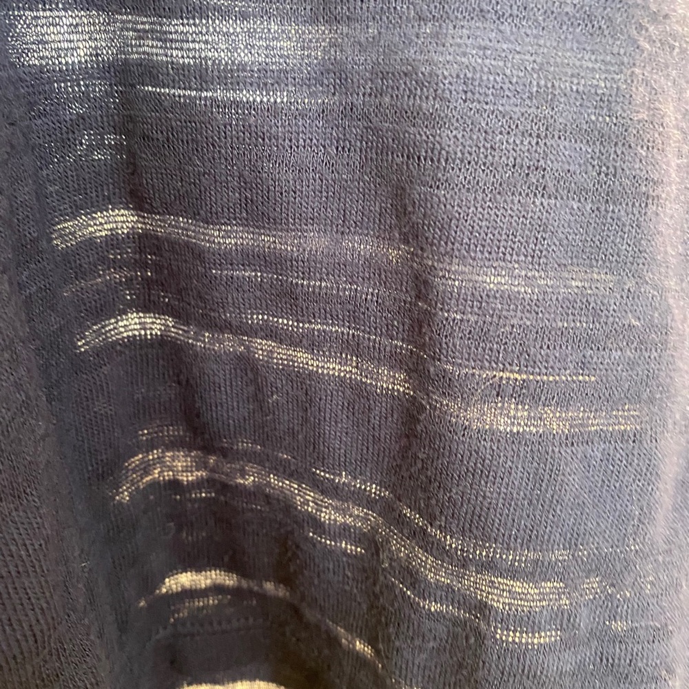 Blue and mesh long sleeve